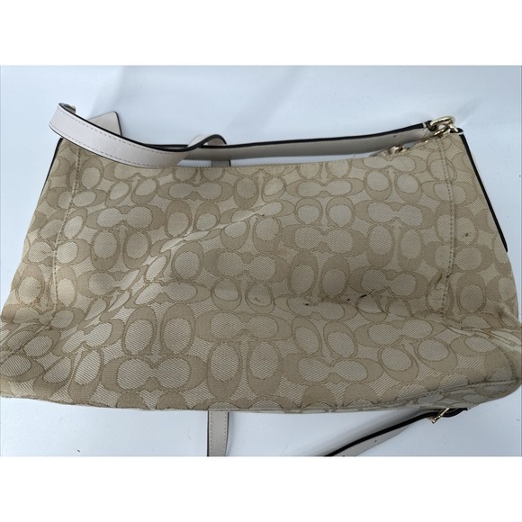 COACH CELESTE CONVERTIBLE HOBO IN SIGNATURE CANVAS (COACH F58284) - Picture 4 of 9